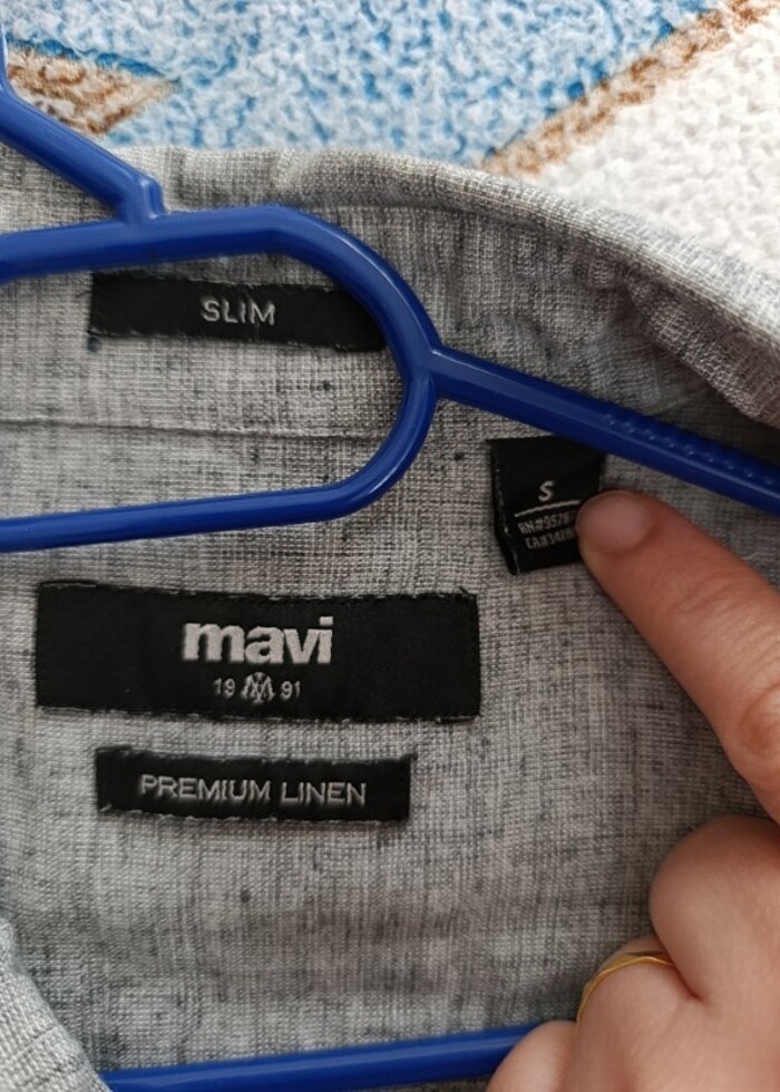 Mavi Markalı Gömlek - Görsel 2