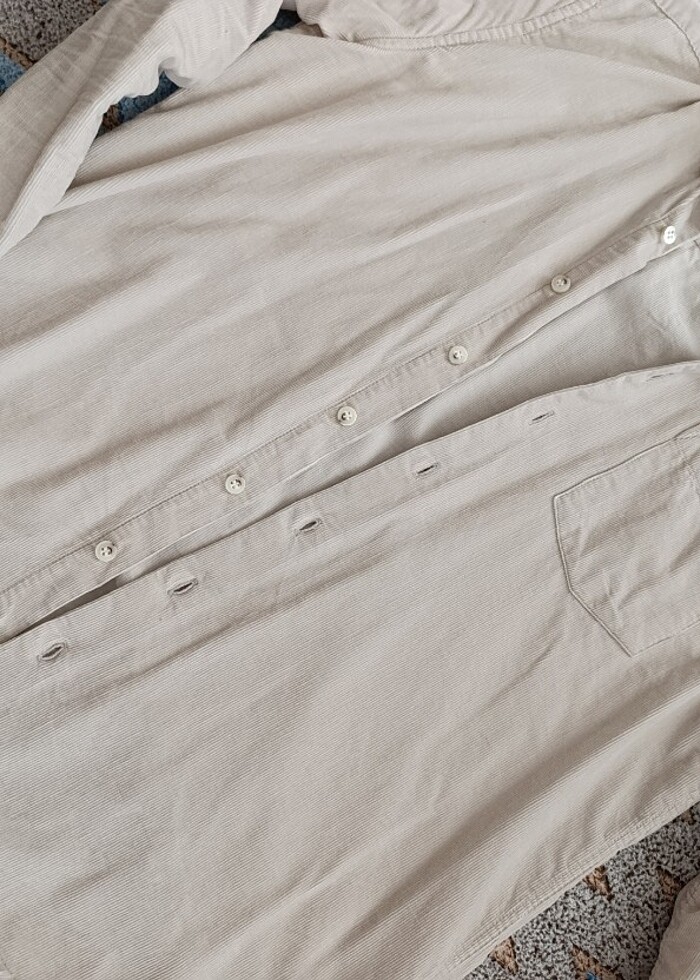 LC Waikiki Kadife Gömlek  - Görsel 3