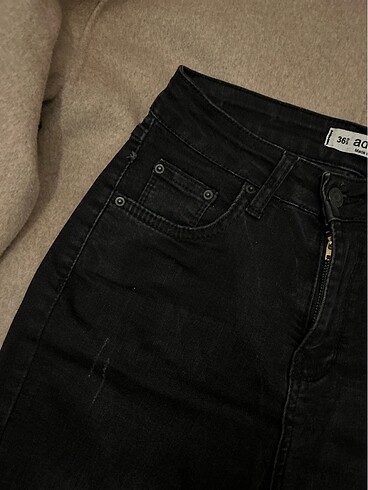 Eskitme detaylı skinny jean