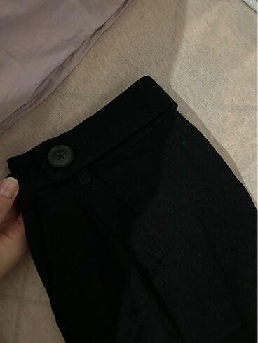 Stradivarius keten culotte pantolon
