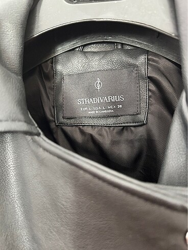 Stradivarius DERİ BIKER CEKET