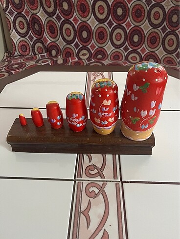  Beden Dekoratif Matruşka 6?lı
