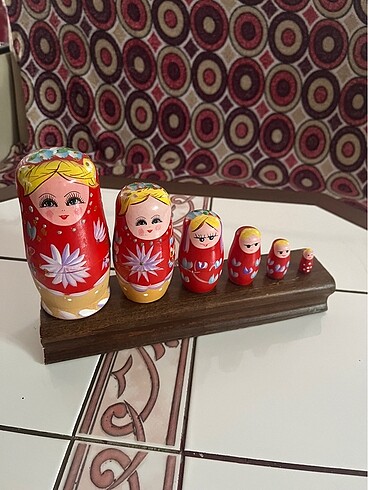 Diğer Dekoratif Matruşka 6?lı