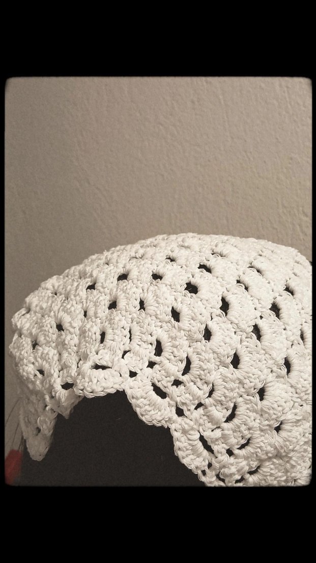 Dantel Detaylı Bohem Örgü Saç Bandı - Görsel 4