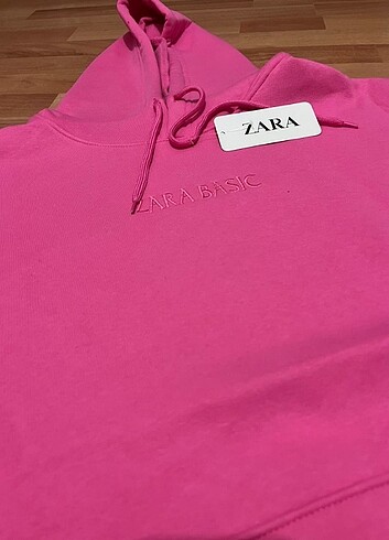 s Beden Zara kapüşonlu sweatshirt 