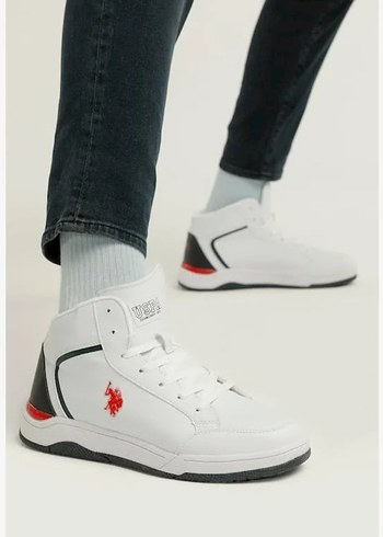 erkek beyaz Spor Ayakkabı - Görsel 4