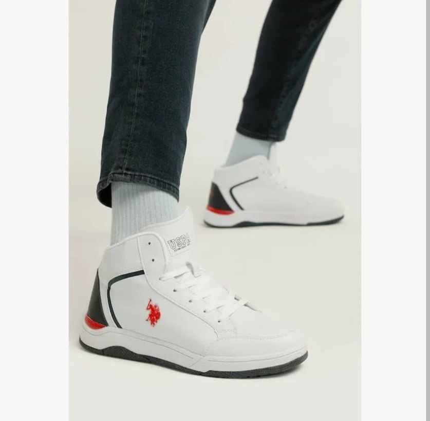 erkek beyaz Spor Ayakkabı - Görsel 4