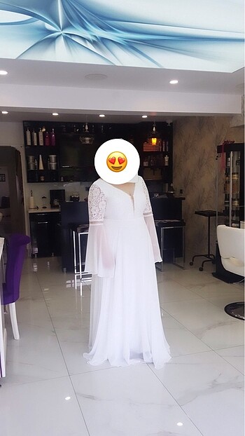 Beyaz Nikah Elbisesi