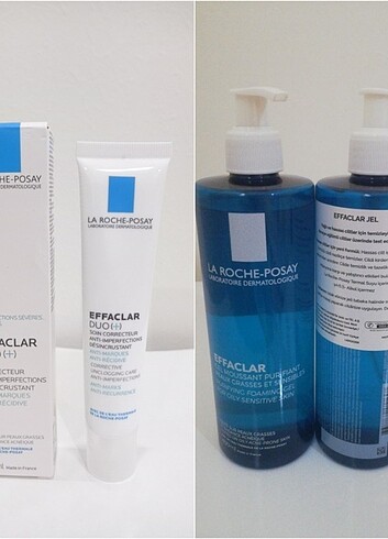 La Roche posay yüz yıkama Jeli ve duo