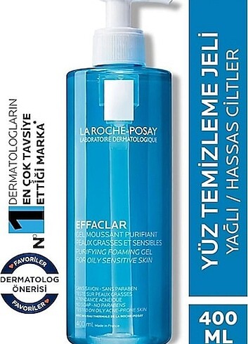 La Roche posay effaclar yüz yıkama Jeli 1 adet 