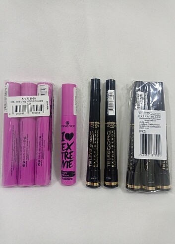 Maskara essence loreal paris teleskopik maskara siyah 