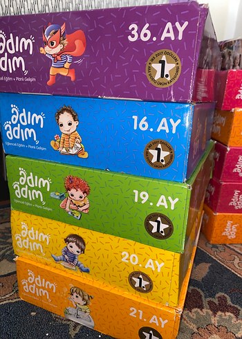 Beden Adım Adım Çocuk Gelişim Seti 11 Kutu
