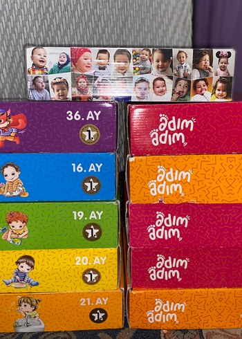Adım Adım Çocuk Gelişim Seti 11 Kutu