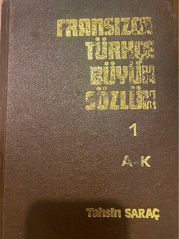 Tahsin Saraç Fransızca Sözlük