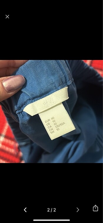 H&M Kayık yaka üst