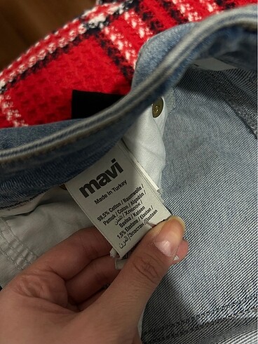 36 Beden mavi Renk Mavi jean