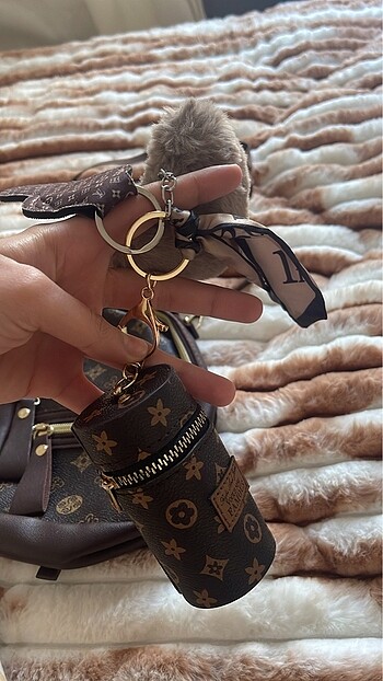 Diğer Vintage mini anahtarlık cüzdan ve çapraz çanta