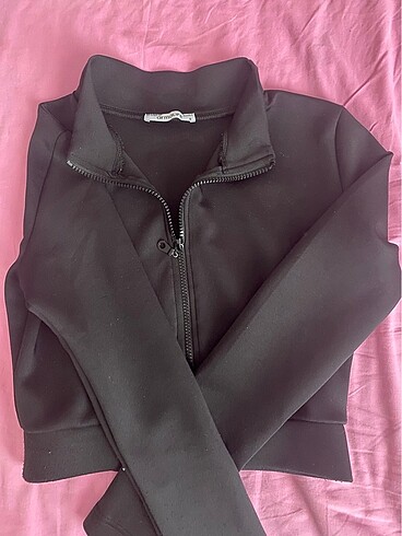 Armalife Crop siyah hırka