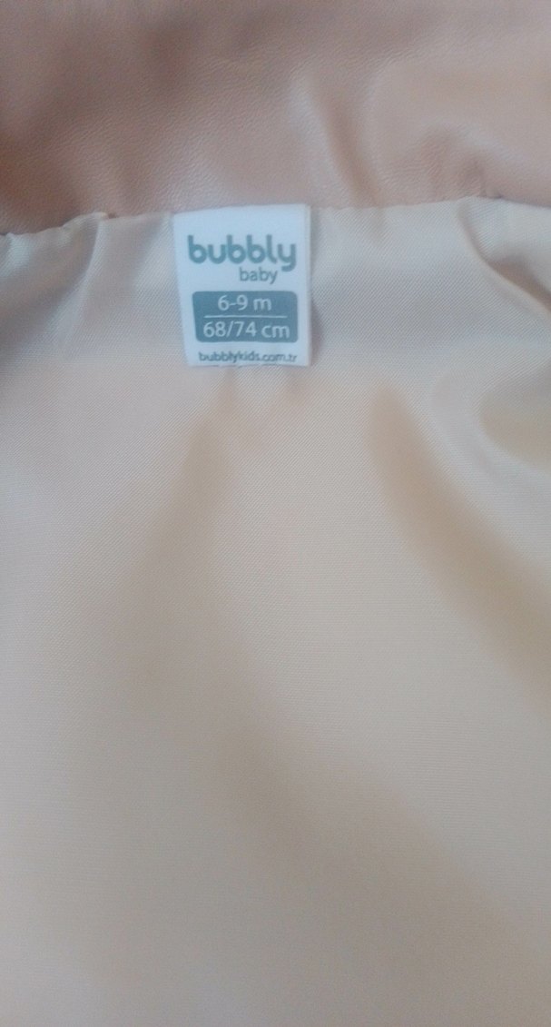 Bej Kadın Deri Ceket Fermuarlı - Görsel 4