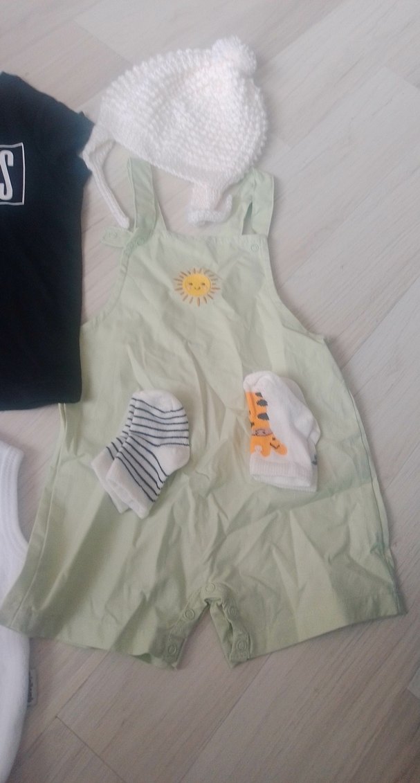 Bebek Erkek Pamuklu Kolsuz Sokak Stili Takım - Görsel 4