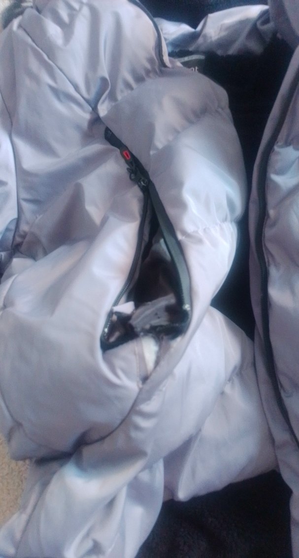 Gri Kadın Midi Kolsuz Kışlık Mont - Görsel 5