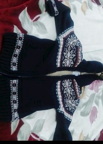 Nakışlı Erkek Uzun Çorap - Görsel 2