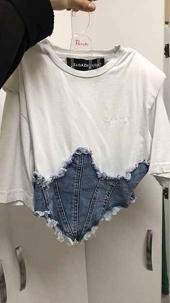 Sagaza Madrid Sagaza kot crop bluz