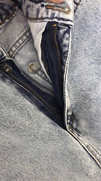 xs Beden mavi Renk Trendyoll milla mom jean