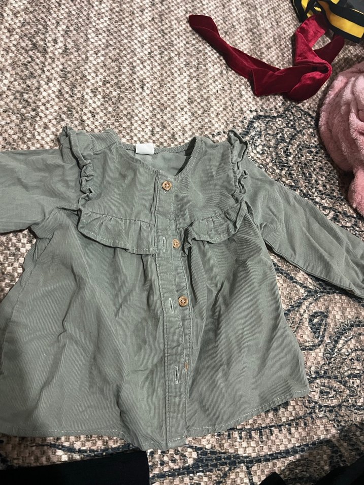 Düğmeli H&M bebek gömlek - Görsel 3