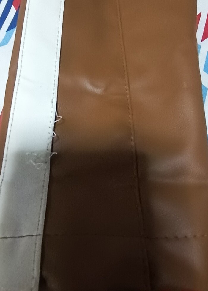 Bayan deri ceket - Görsel 4