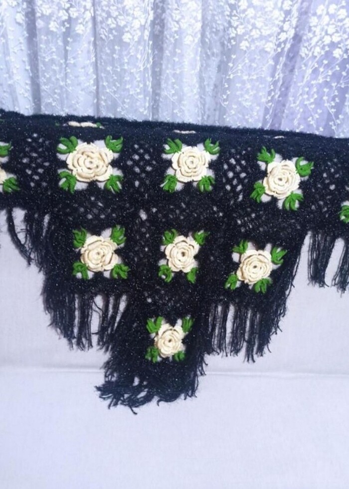 Bayan omuz şalı - Görsel 3