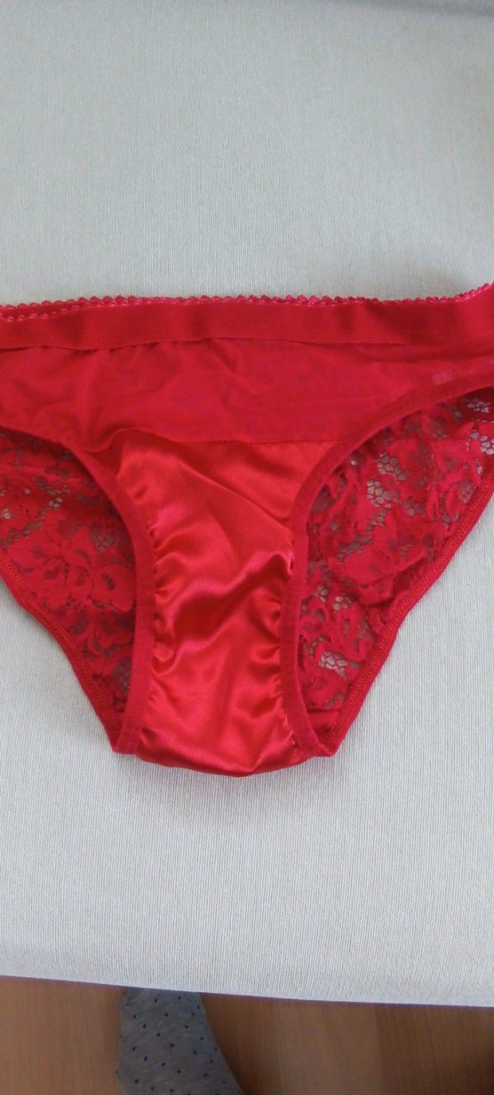 Kırmızı Dantelli Mini Büstiyer ve Külot Takımı - Görsel 4