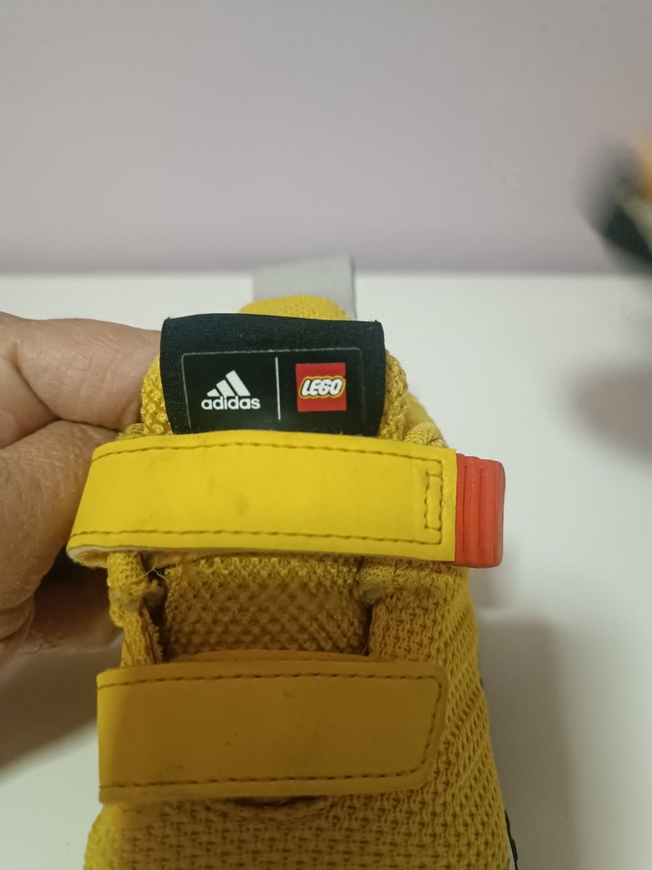 Sarı Erkek Çocuk Cırt Cırtlı Spor Ayakkabı - Görsel 4