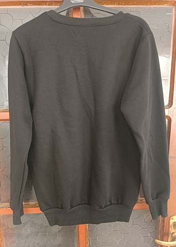 Tommy Hilfiger Siyah Bayan Sweatshirt - Görsel 3