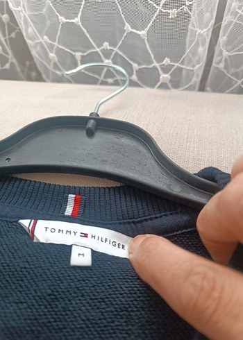 TOMMY HILFIGER Siyah HILFIGER Baskılı Bayan Sweatshirt - Görsel 4