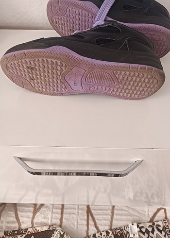 Mor Bağcıklı Platform Kuromi Kadın Spor Ayakkabı - Görsel 9