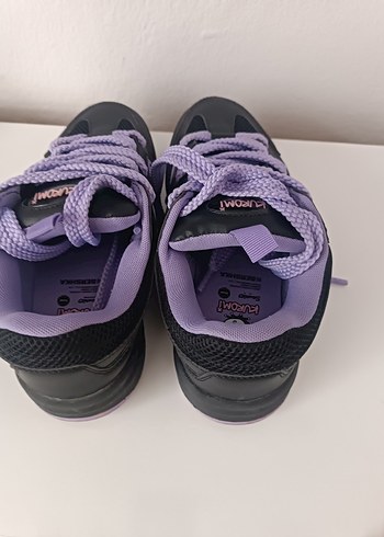 Mor Bağcıklı Platform Kuromi Kadın Spor Ayakkabı - Görsel 6