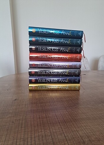 Yeşilin Kızı Anne ciltli 8 kitap Takım