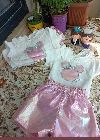 4 Yaş Beden Zara minnie takım