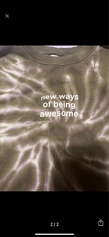 Pull and Bear batik desenli pull and bear sweatshirt