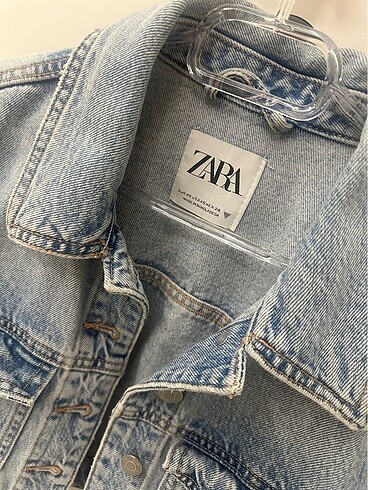 xs Beden mavi Renk zara kot ceket
