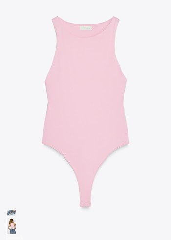 s Beden pembe Renk zara polyamid body