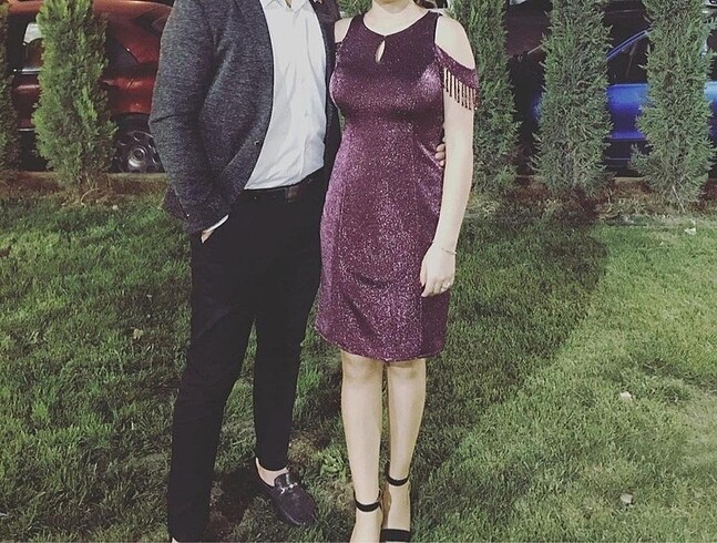Birkez giyilmis murdum abiye