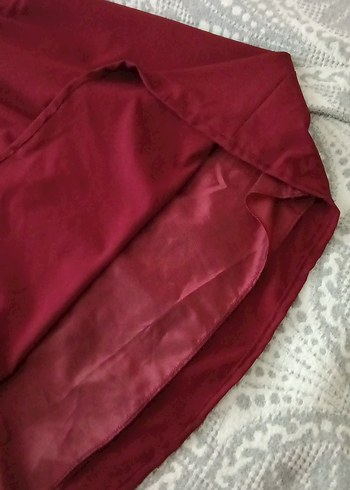 ~~Bordo Uzun Kollu Nakışlı Kadın Abiye 
#abiye #uzunabiye~~~~ - Görsel 2