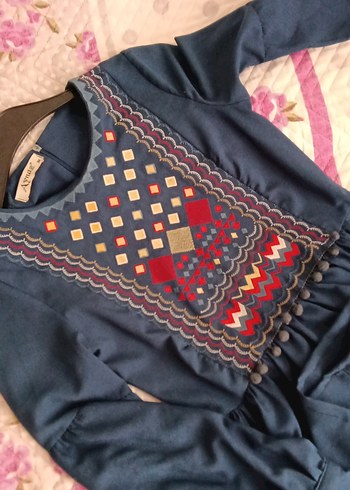 ~~NakışlıUzun Elbise~~
#uzunelbise #kadıngiyim
#elbise - Görsel 5