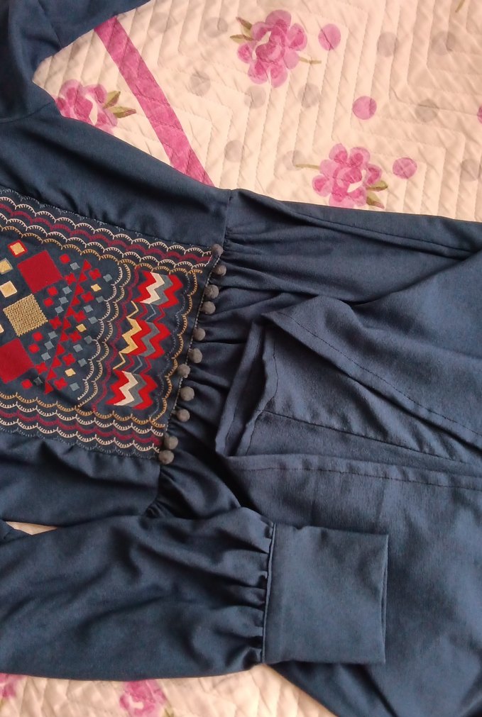 ~~NakışlıUzun Elbise~~
#uzunelbise #kadıngiyim
#elbise - Görsel 4