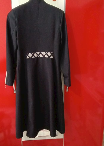 ~~ Lacivert Uzun Perdusü ~
#bayangiyim _#kadıngiyim_ #pardesü_~ - Görsel 2