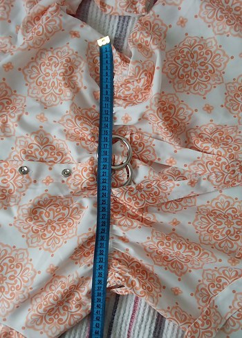 Turuncu Desenli Uzun Hamile Tunik
#Hamiletunik #hamilegiyim  ~~. - Görsel 5