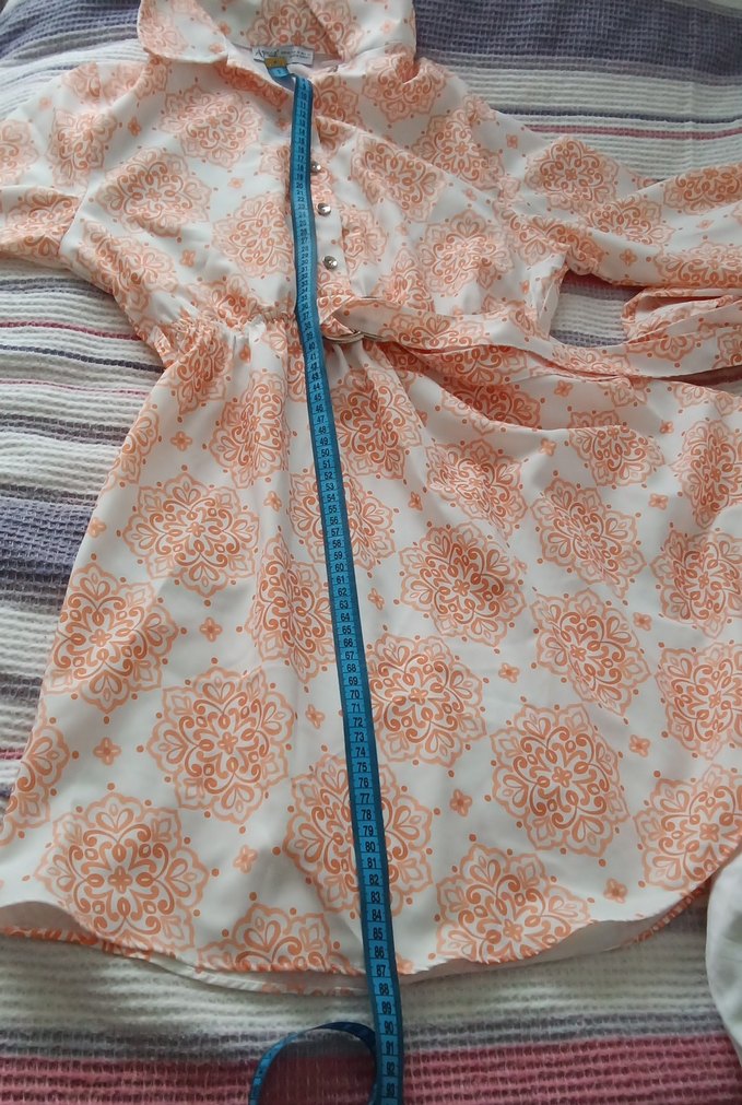 Turuncu Desenli Uzun Hamile Tunik
#Hamiletunik #hamilegiyim  ~~. - Görsel 4