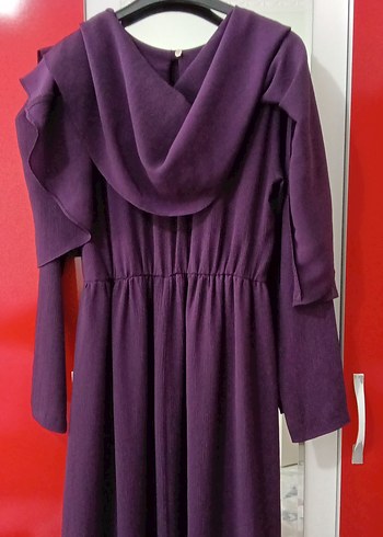 ~~Mor ~Uzun Kollu Salaş Elbise~~
#kadıngiyim
#elbise
#tülllü - Görsel 6